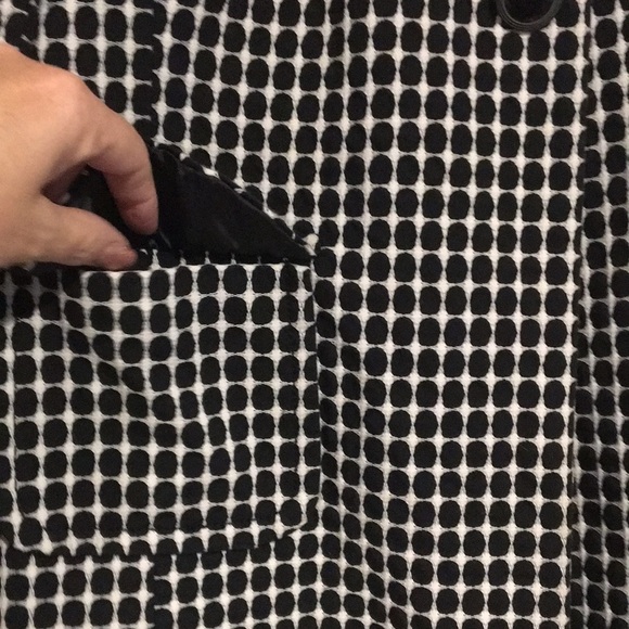 Apostrophe Three button collarless three-quarter length sleeve long coat - Picture 5 of 8